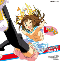 アイドルマスター　直筆サイン　リライタブルカード　天海春香　中村 繪里子 天海春香（CV：中村繪里子）の色紙。 - 「アイマス」13人の色紙