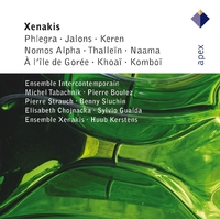 Xenakis: Phlegra, Jalons, Keren, Nomos Alpha, Thallein, Naama , A L'Ile De Gorée, Khoaï & Komboï - Apex／Iannis Xenakis